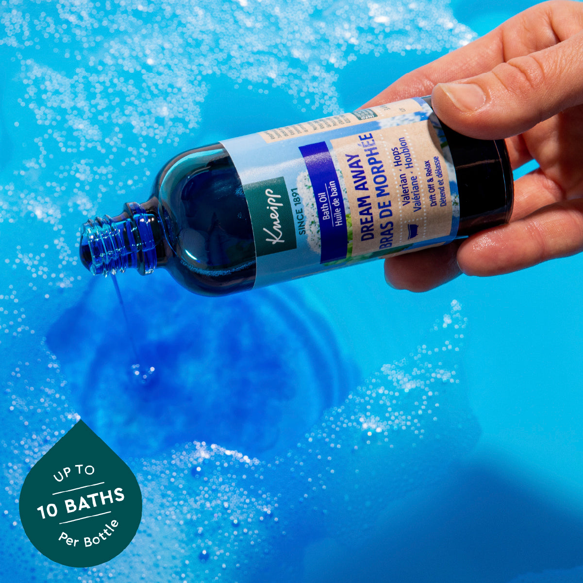 Kneipp Dream Away Relaxing Bath Oil with Valerian and Hops Extract