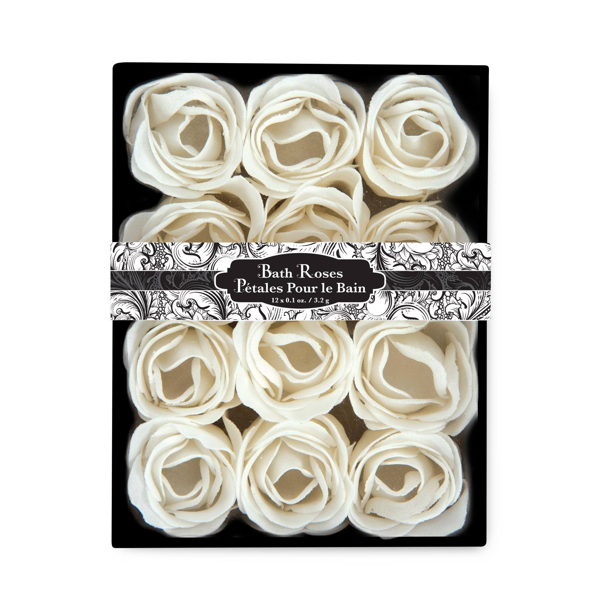 Relaxing Bath Roses - 12 Pieces with Musk Scent