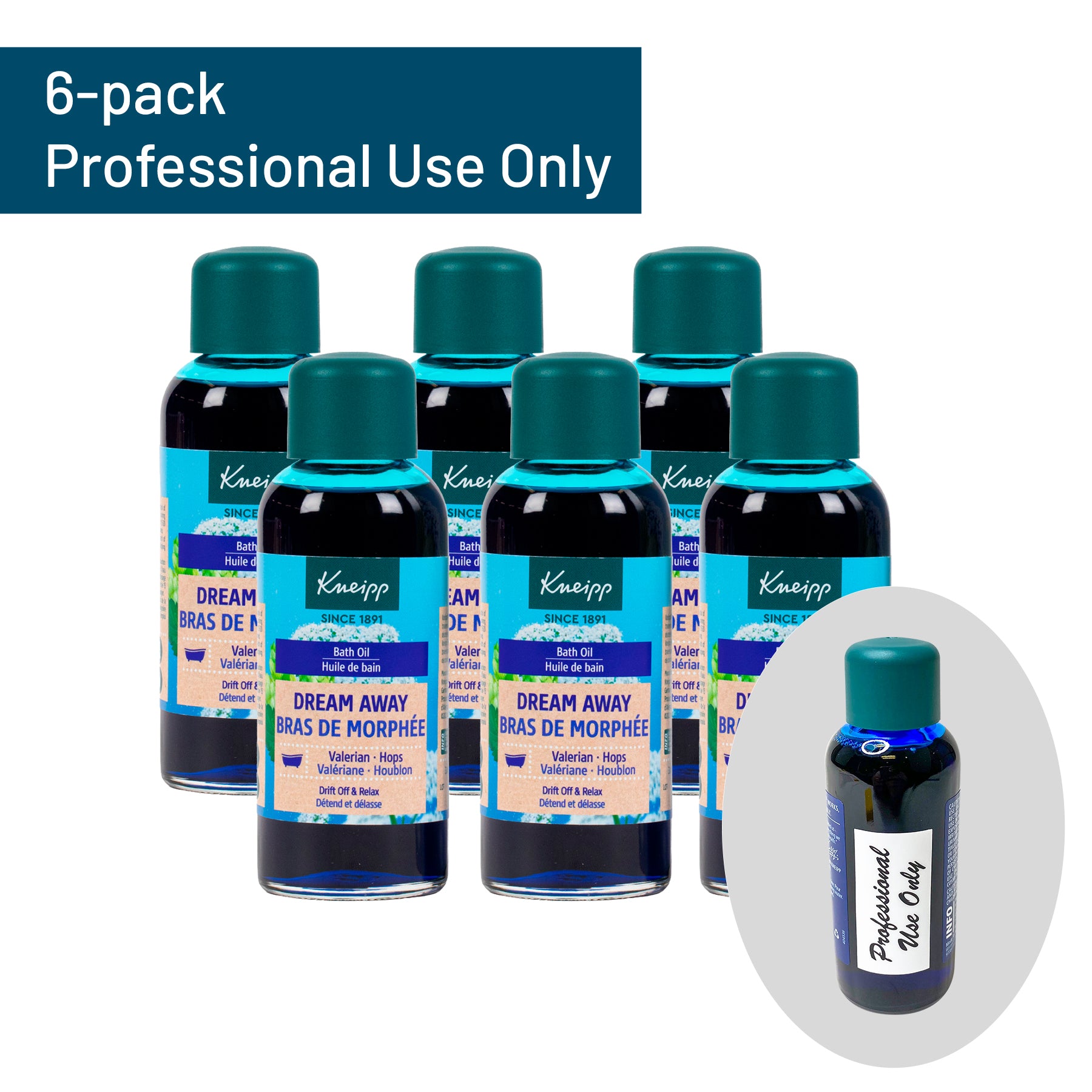Kneipp Dream Away Relaxing Bath Oil with Valerian and Hops Extract