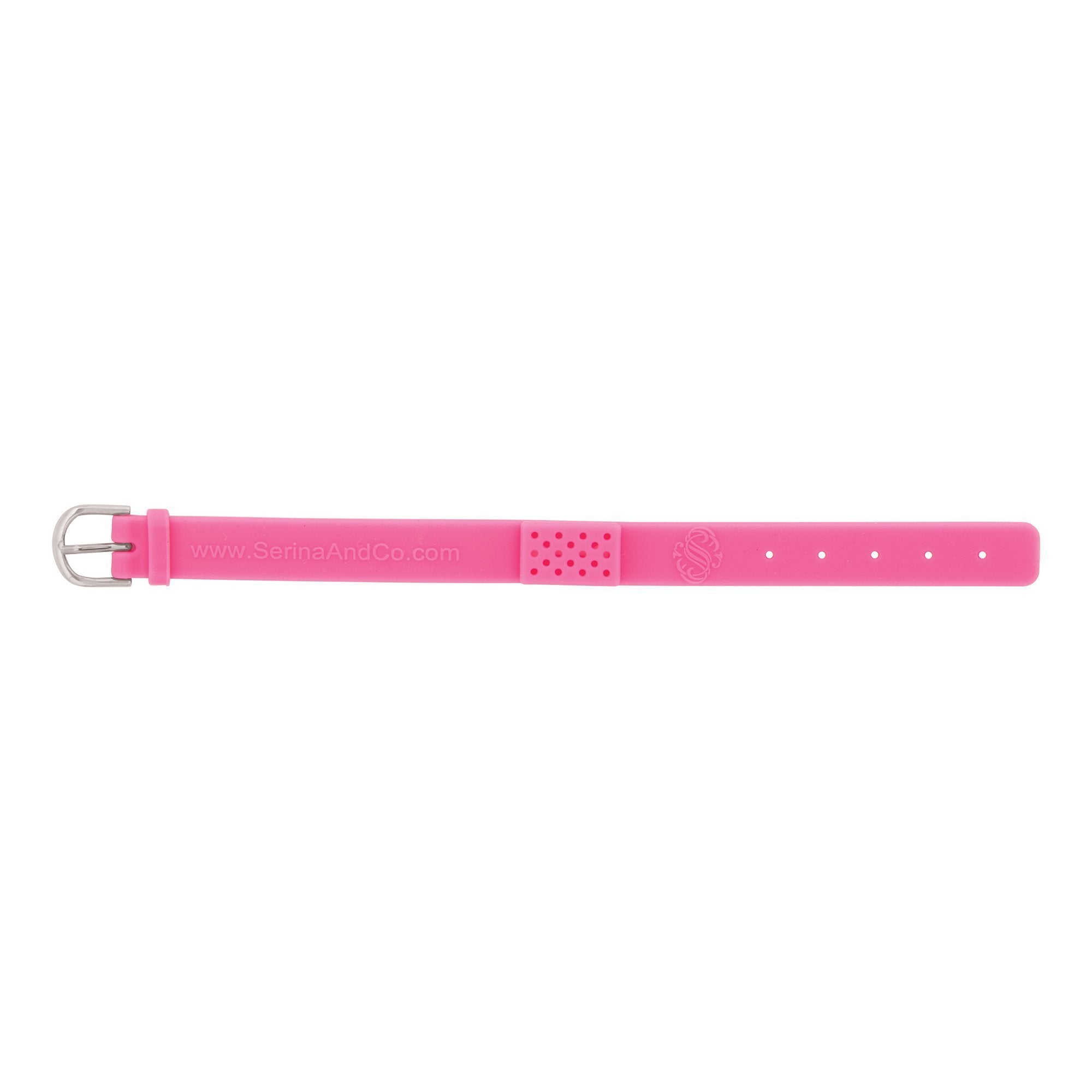 Pink Adjustable Aromatherapy Bracelet for Kids by Serina and Company