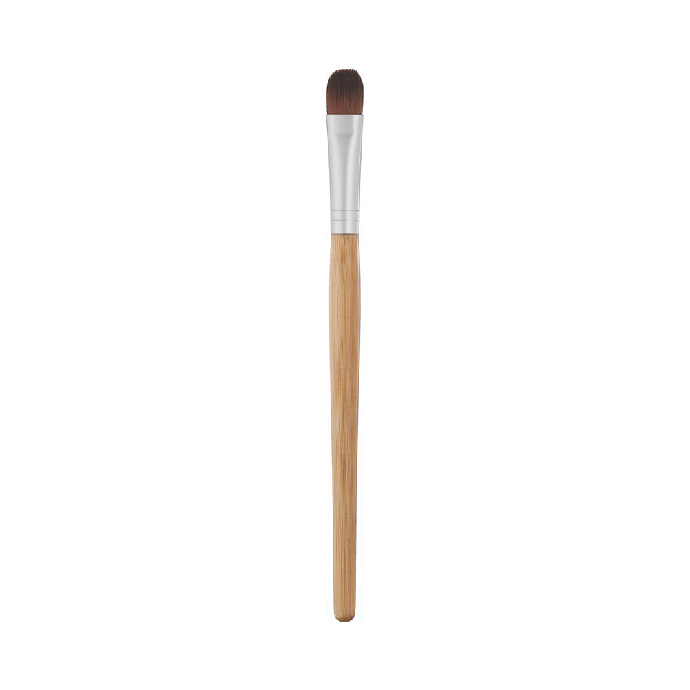 Renewable Bamboo Synthetic Bristle Eye Mask Application Brush, 6.25 Inches Long
