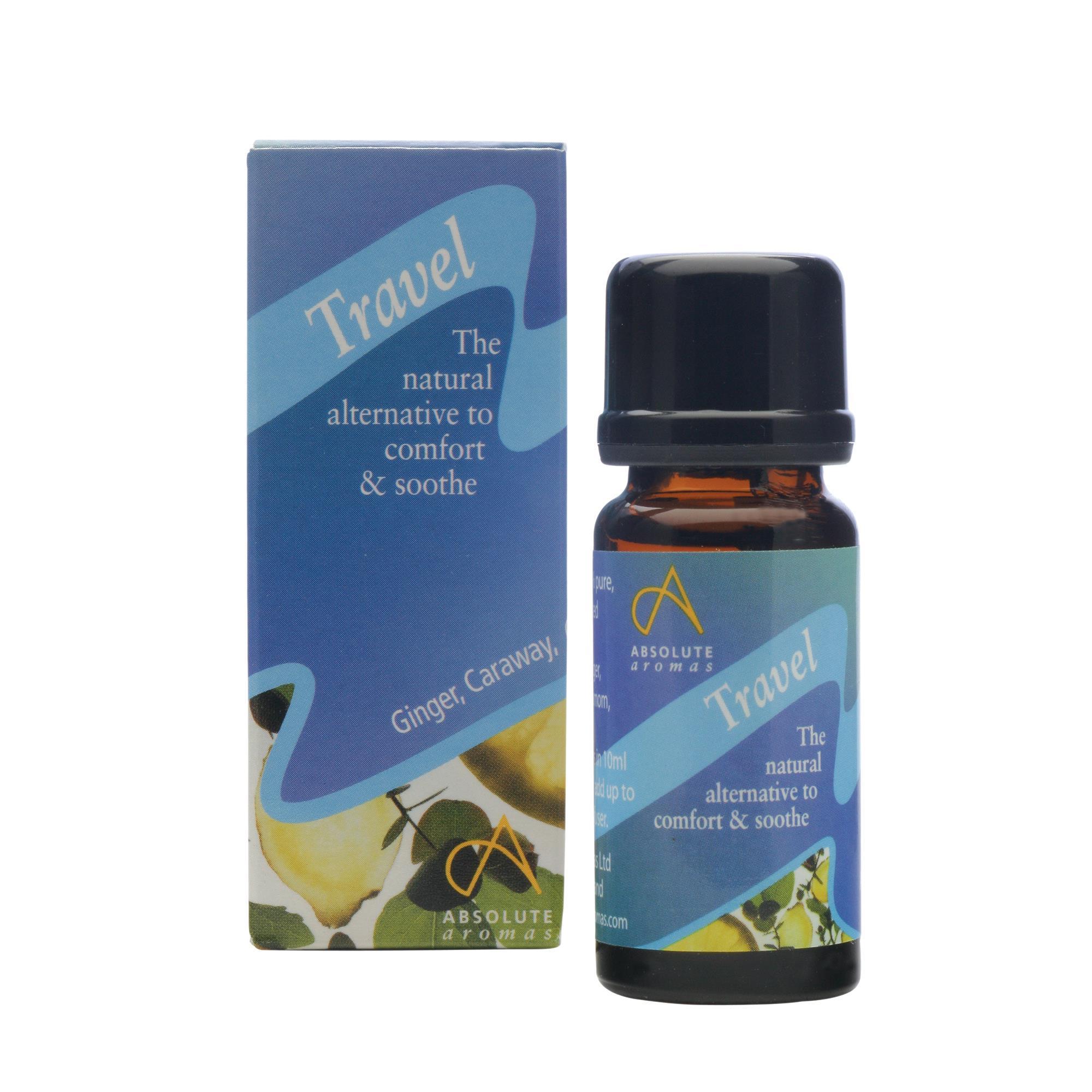 Absolute Aromas 10mL Travel-Specific Aromatherapy Essential Oil Blend
