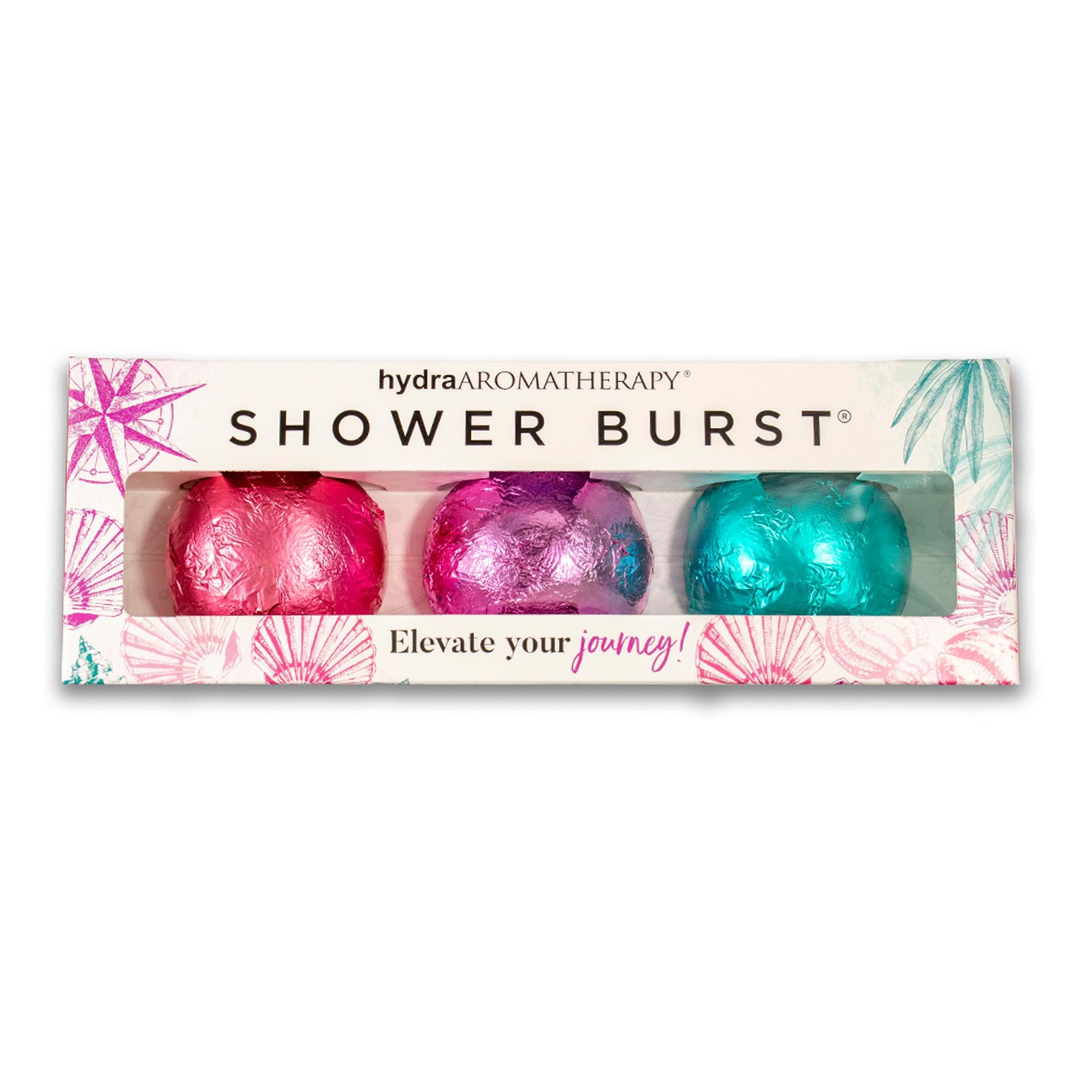 hydra Aromatherapy Shower Burst Trio - Journey for a Luxurious Spa Experience