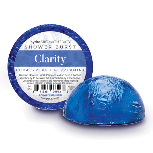 Hydrating Aromatherapy Shower Burst Duo for Mental Clarity