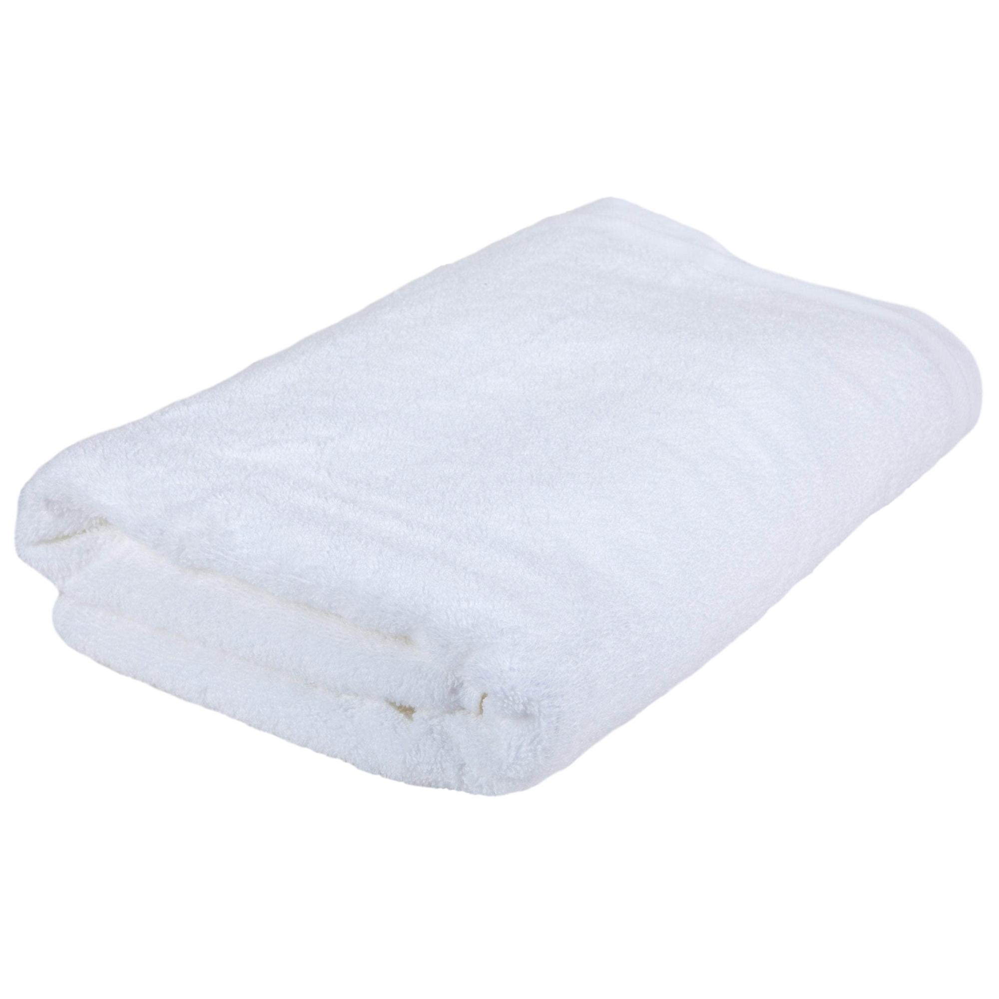 Sposh Luxury Terry Bath Sheet - 30 x 60, 400 GSM for Spa Treatments