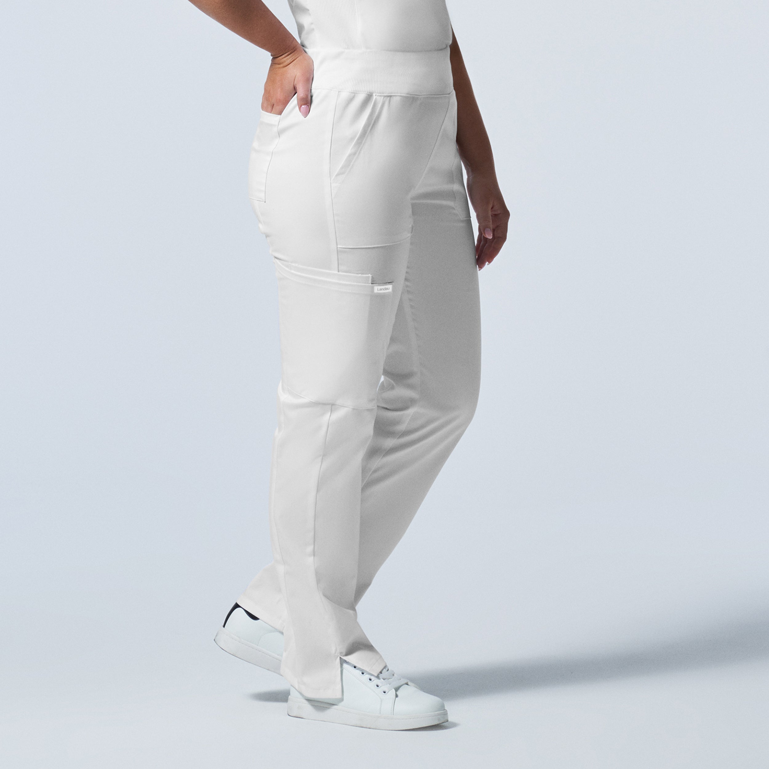 Landau ProFlex Women's Professional Cargo Scrub Trousers for Medical Work