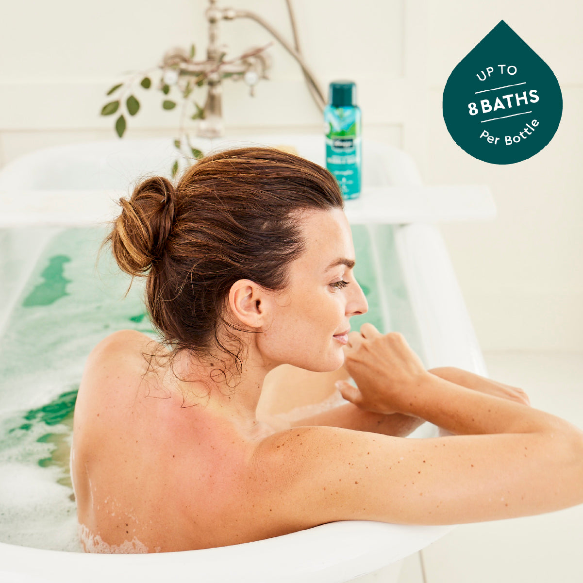 Kneipp Sulfate-Free Luxury Eucalyptus Bubble Bath for Under the Weather Moments, 13.5 Fluid Ounces