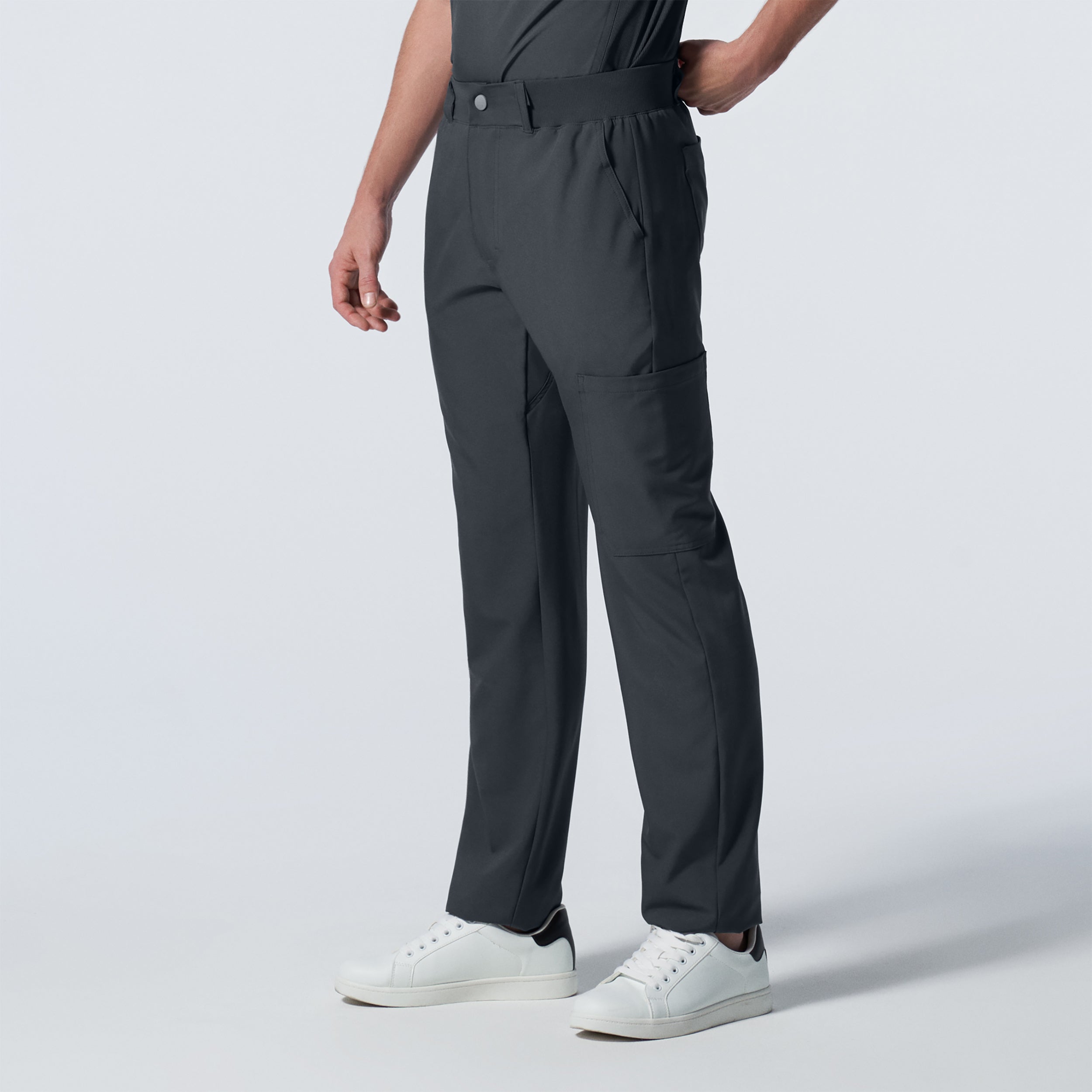 Landau Men's Tall Forward Style Cargo Scrub Pants for Medical Professionals
