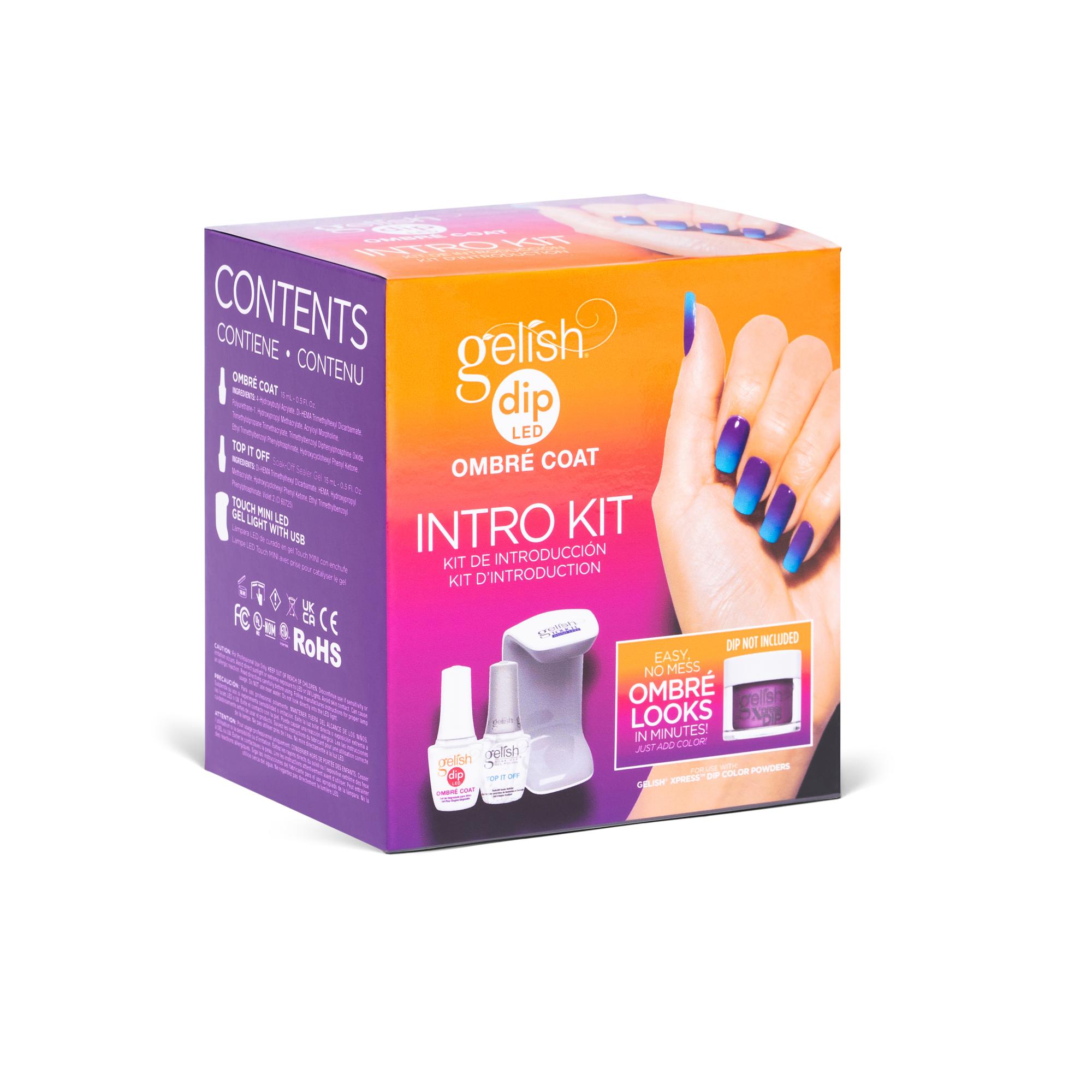 Gelish Introduction Kit for Ombre Coat Dip Nail Services
