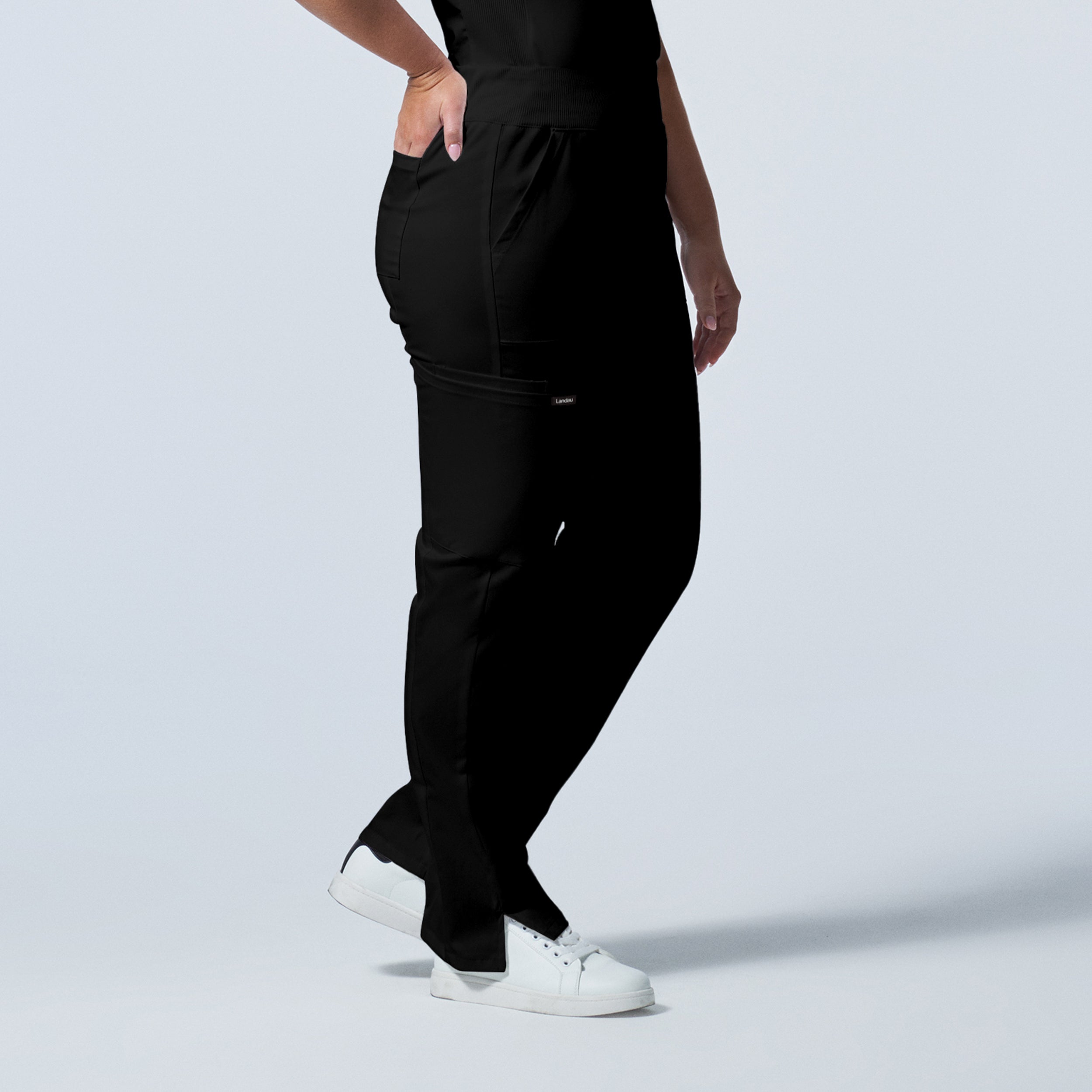 Landau ProFlex Women's Professional Cargo Scrub Trousers for Medical Work