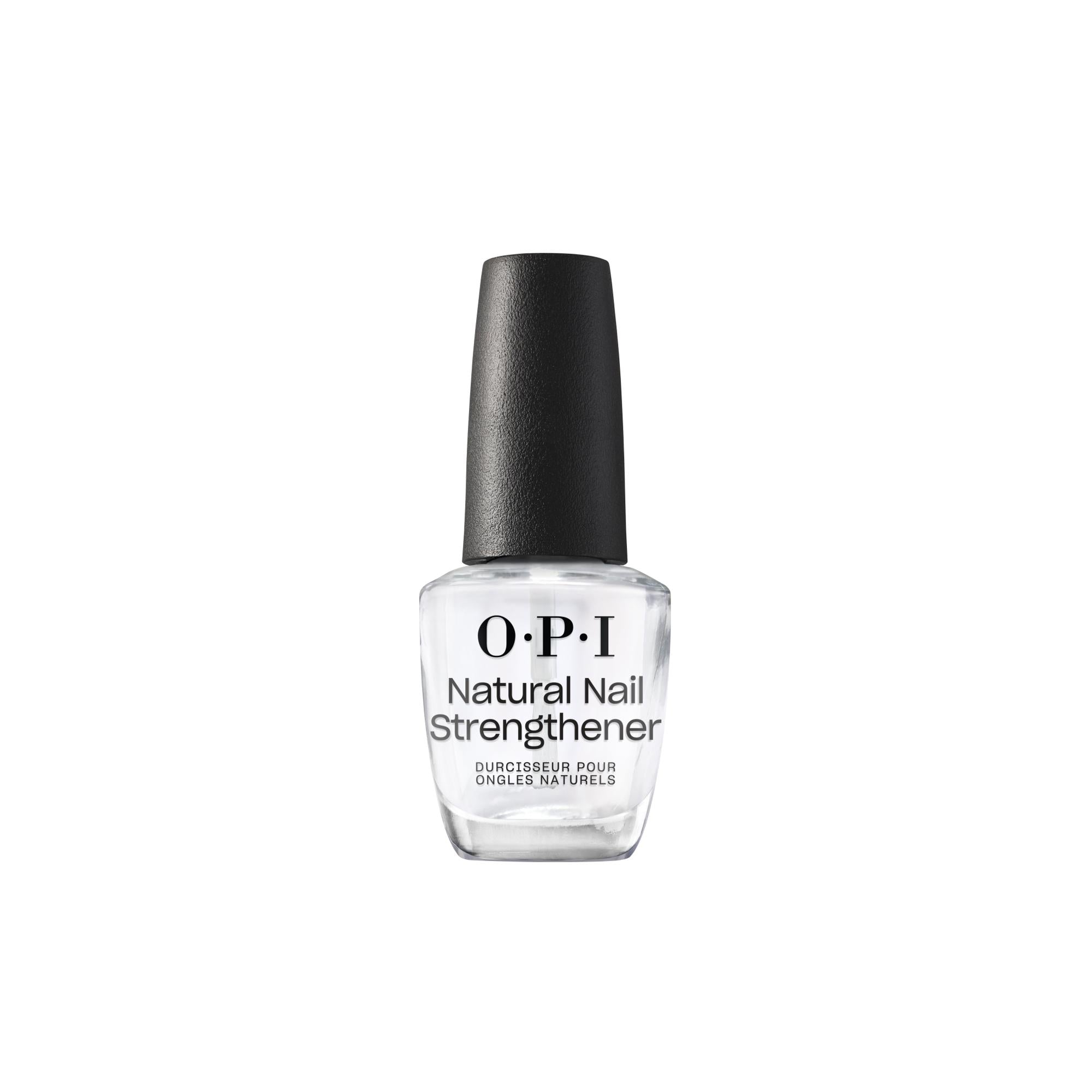 OPI Vegan Natural Nail Strengthener with Tri - Flex Technology, 0.5 fl oz