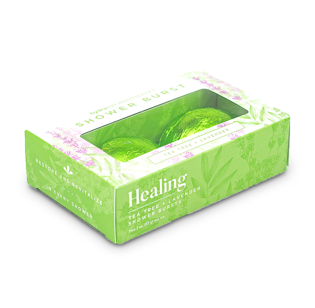 Healing Hydra Aromatherapy Shower Burst Tablet Duo