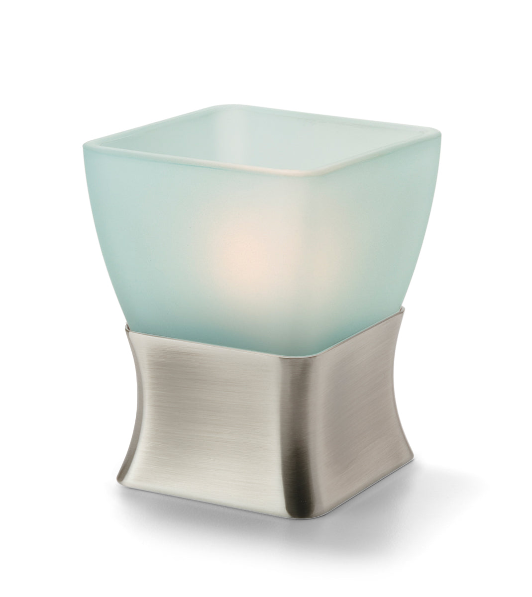 Satin Pewter Hollowick Odyssey Metal Candle Holder Base