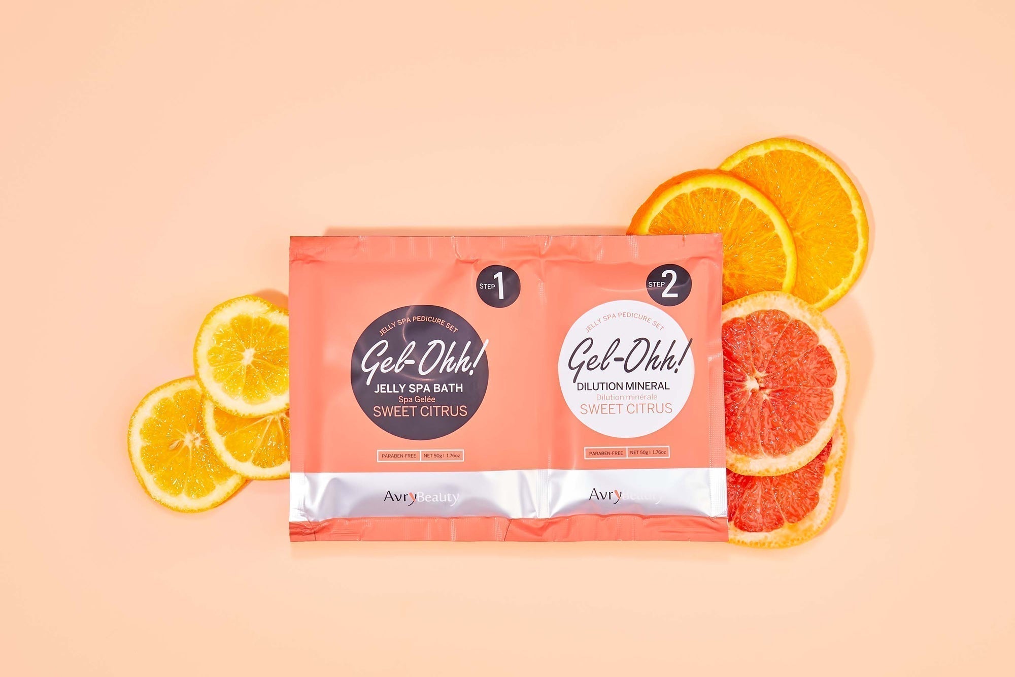 Avry Beauty Sweet Citrus Gel-Ohh! Jelly Spa Pedicure Bath