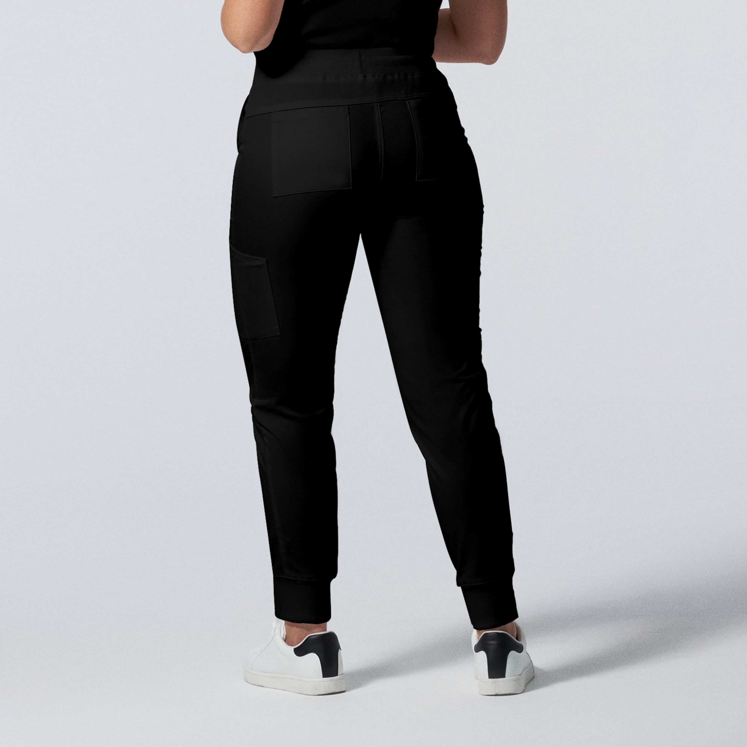 Landau ProFlex Petite Women's Jogger-style Medical Scrub Pants