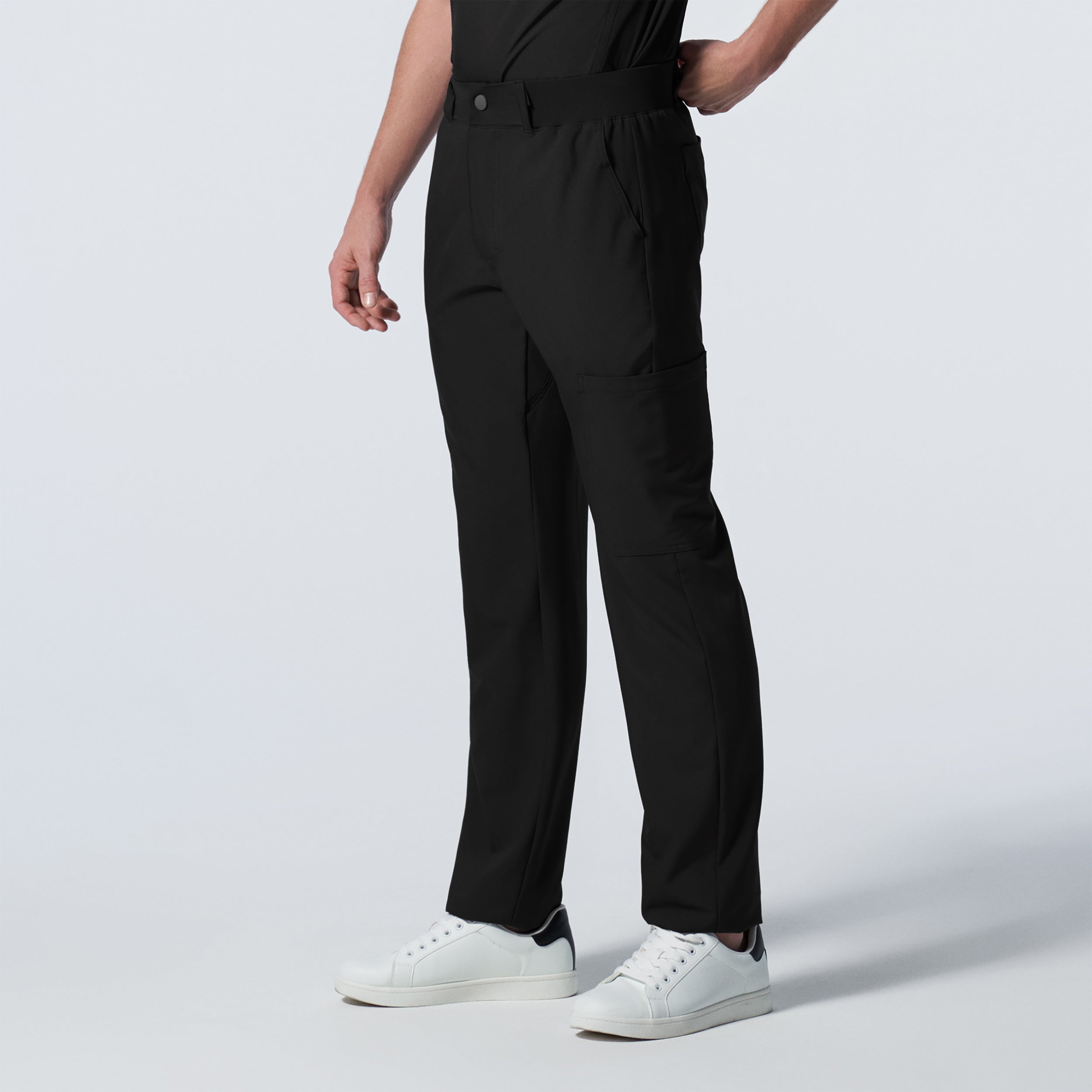 Landau Men's Tall Forward Style Cargo Scrub Pants for Medical Professionals