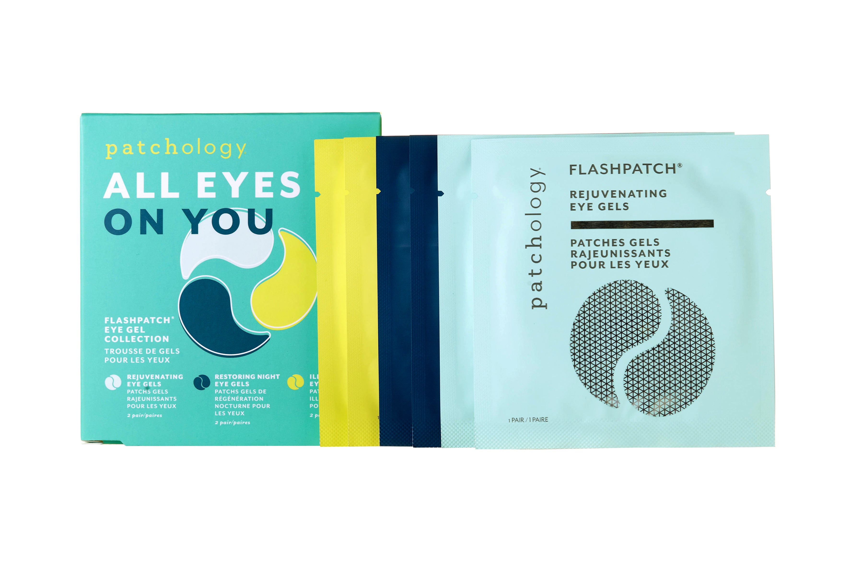 Patchology All-in-One Eye Perfecting Trio Set for Comprehensive Under - Eye Care