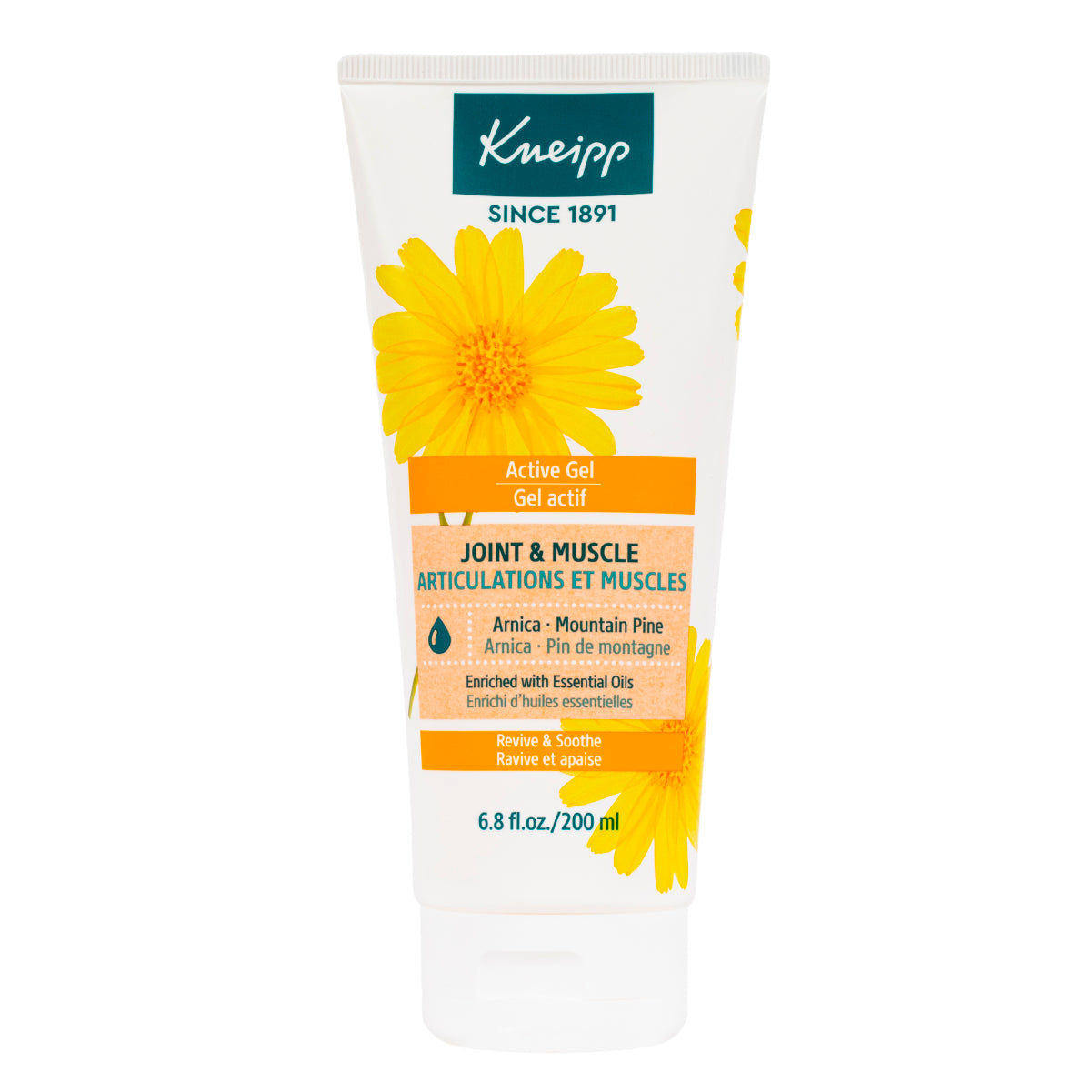 Kneipp Natural Arnica & Mountain Pine Active Gel for Joints and Muscles