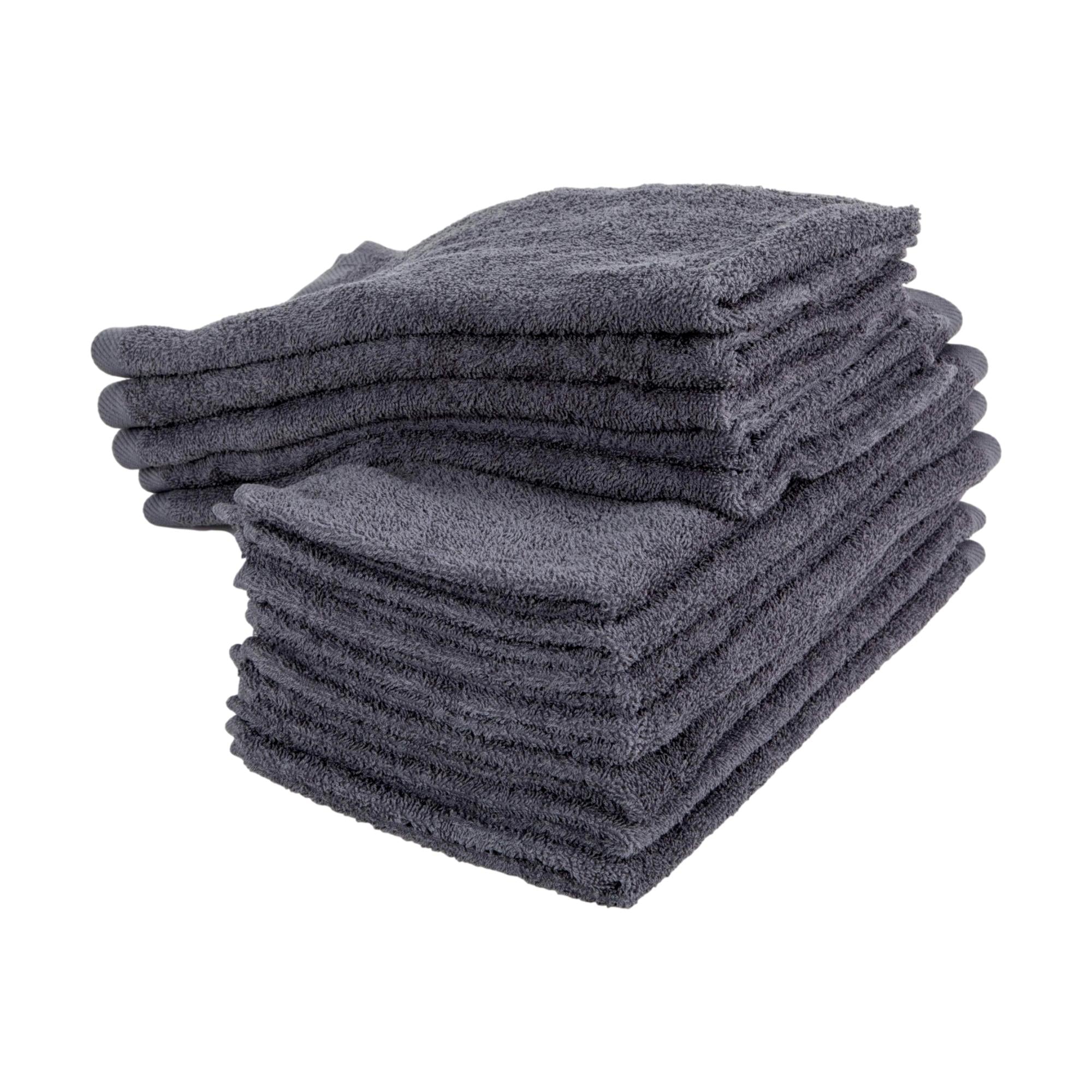 Sposh Luxury Terry Hand Towels, 16 x 27, 400 GSM, Pack of 12