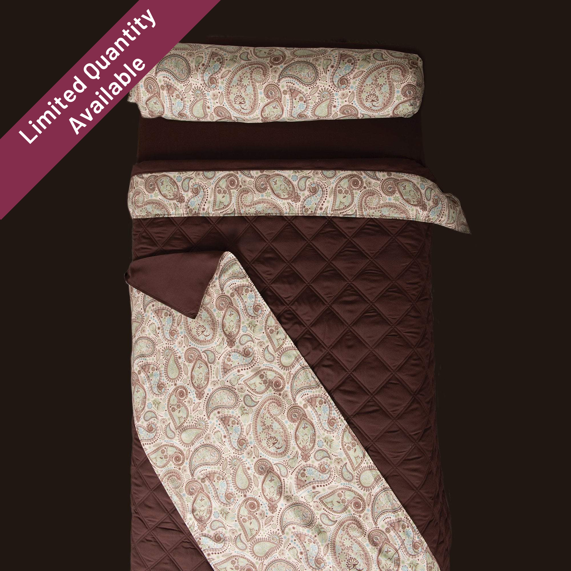 Elegant Paisley Sposh Massage Table Saddle from the Paisley Collection