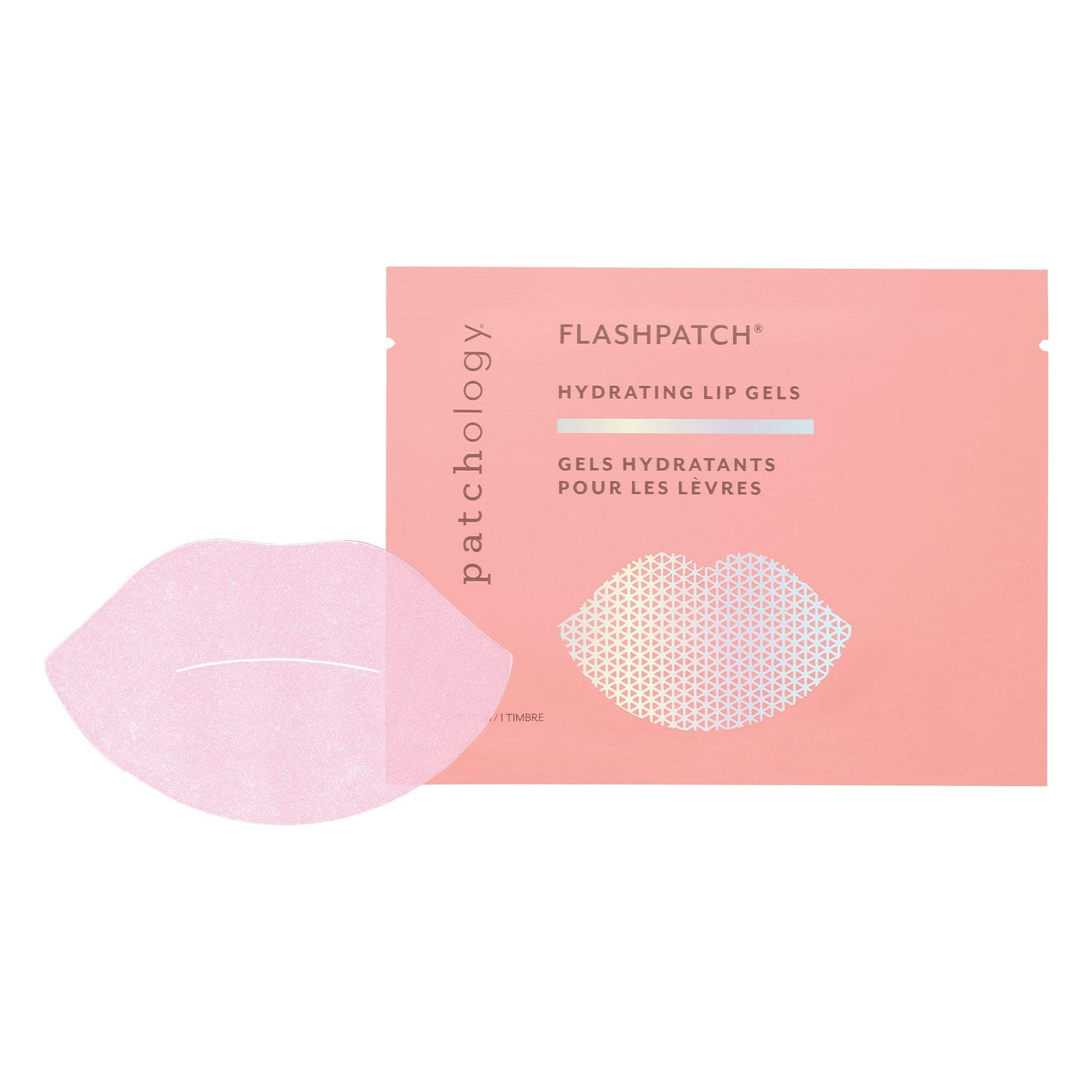 Patchology 5-Count Hydrating FlashPatch Lip Gels for Moisturized Lips