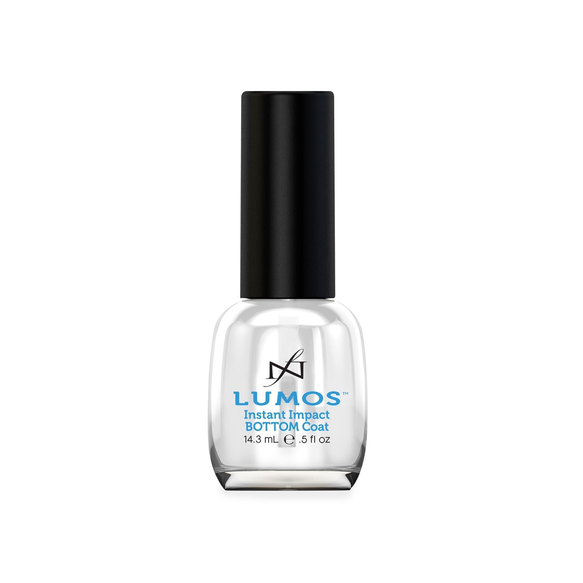 Lumos Prestigious Bottom Coat for Long - lasting Nail Polish, 12 Pack