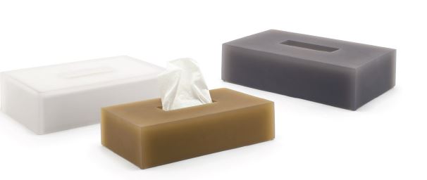 4-Pack FOH Nassau Rectangle Tissue Covers for Discreet Storage