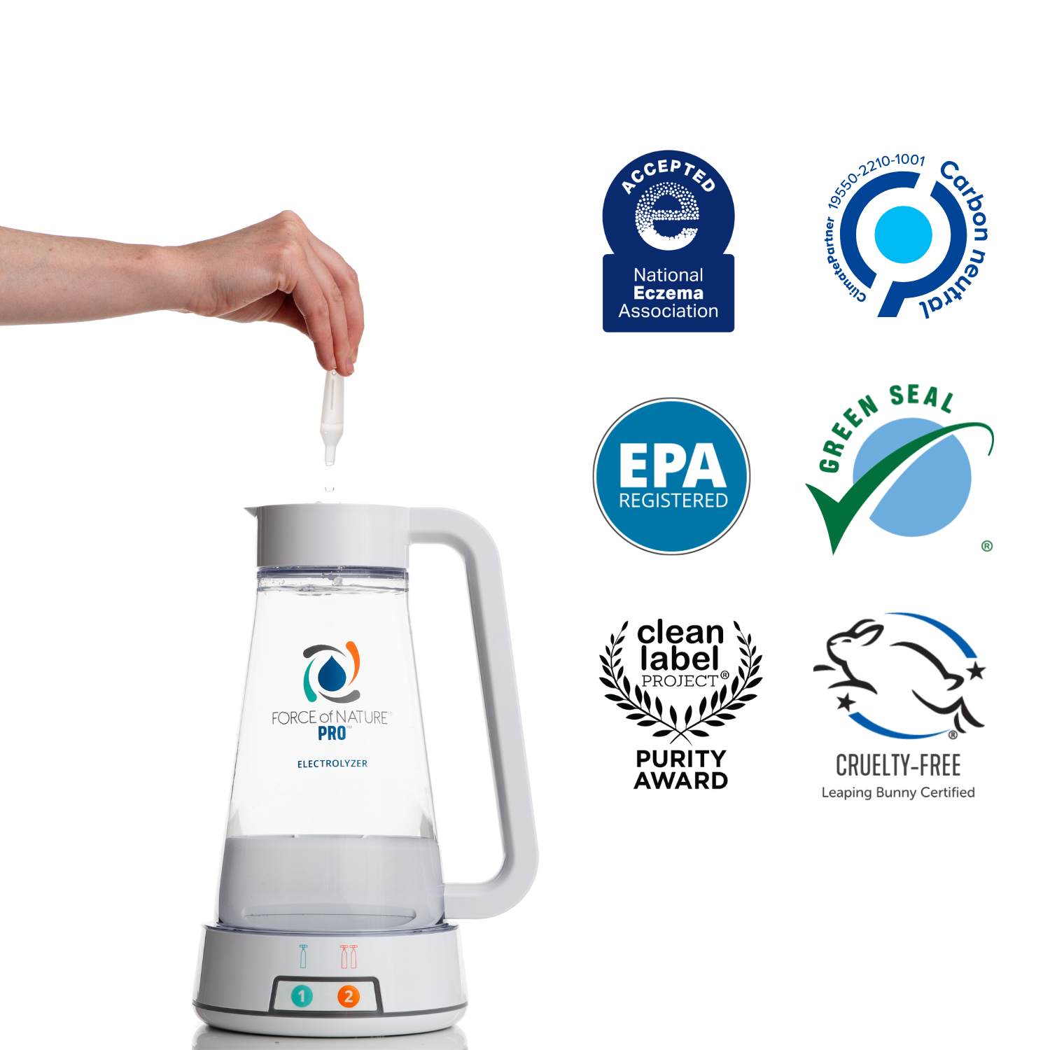Force of Nature Pro Starter Cleaning Bundle for Spa and Salon