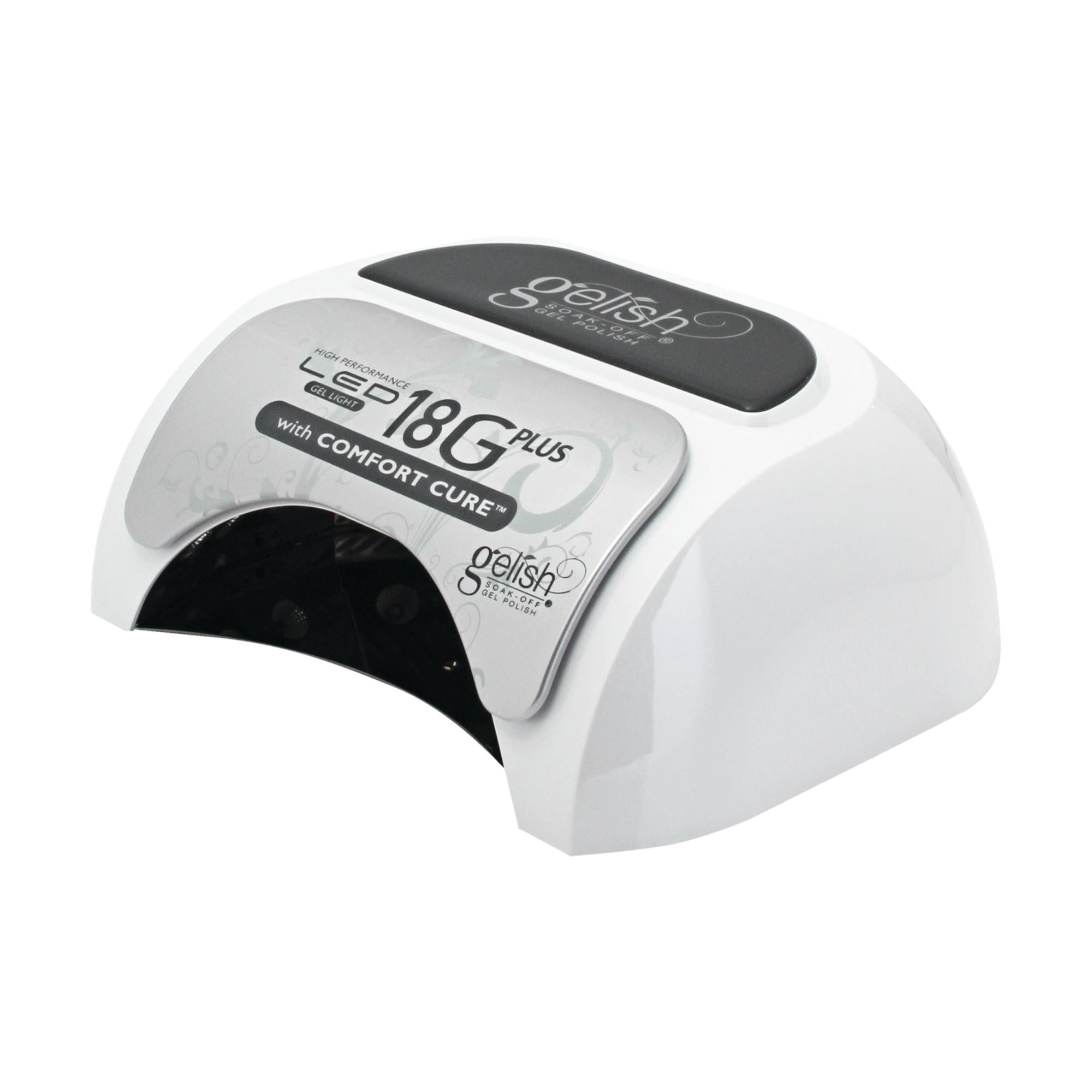 Gelish 18G Plus Professional LED Nail Curing Light with Comfort Cure Function