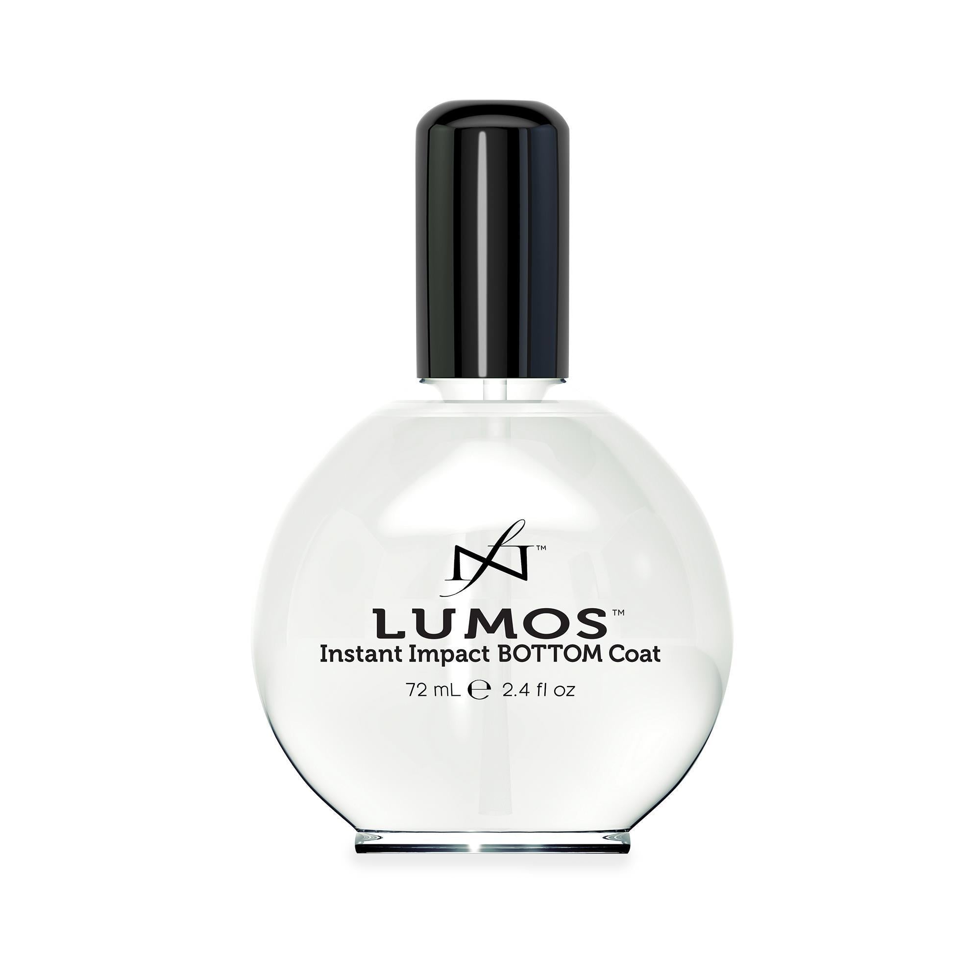 Lumos Prestigious Bottom Coat for Long - lasting Nail Polish, 12 Pack