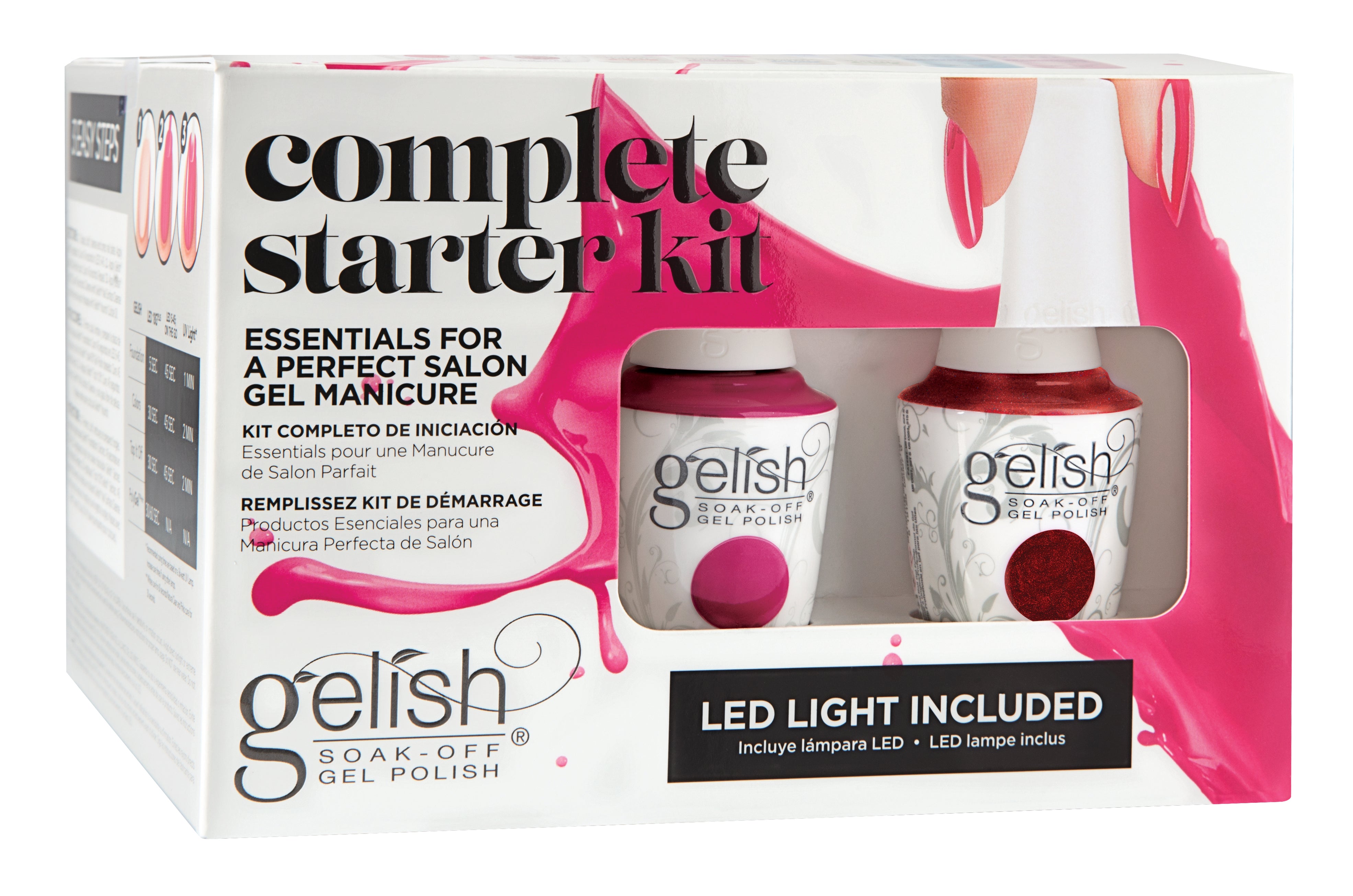 Gelish All - in - One Starter Kit for Long - lasting Salon Gel Manicures